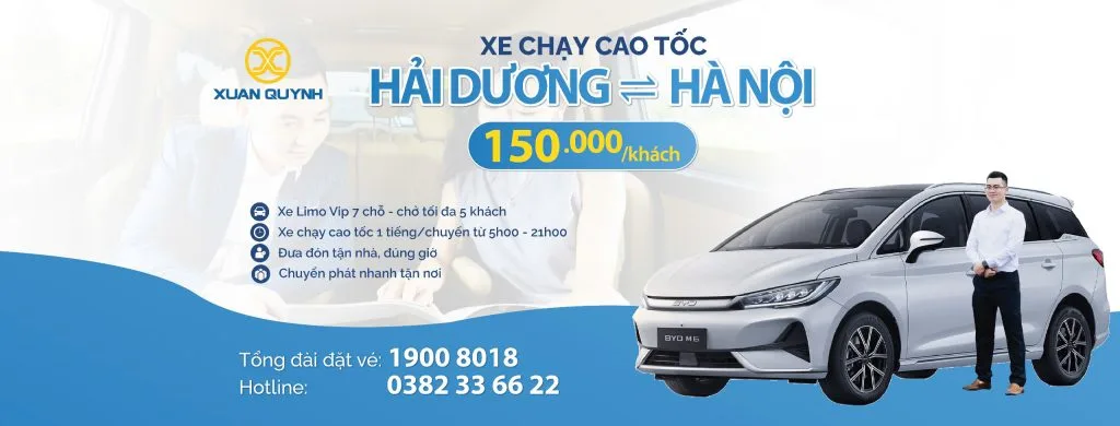 NHÀ XE XUÂN QUỲNH BẮC NAM VẬN HÀNH TUYẾN XE VIP CAO TỐC HẢI DƯƠNG ĐI VŨNG TÀU